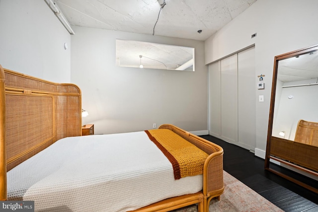 1700 Kalorama Rd NW Unit 207, Washington, DC 20009 - bedroom featuring wood finished floors and a closet