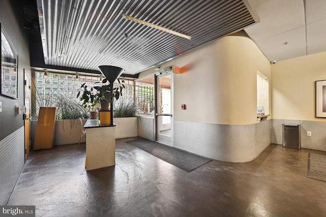 1700 Kalorama Rd NW Unit 207, Washington, DC 20009 - reception with a wainscoted wall