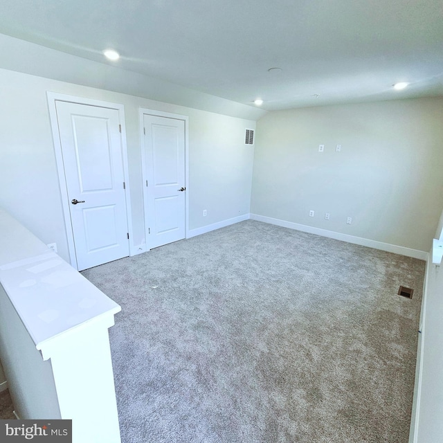 2277 Marcy Dr, Frederick, MD 21702 - carpeted spare room featuring recessed lighting and baseboards