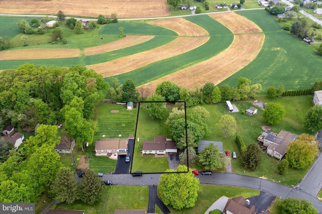 view of property location with property boundaries highlighted