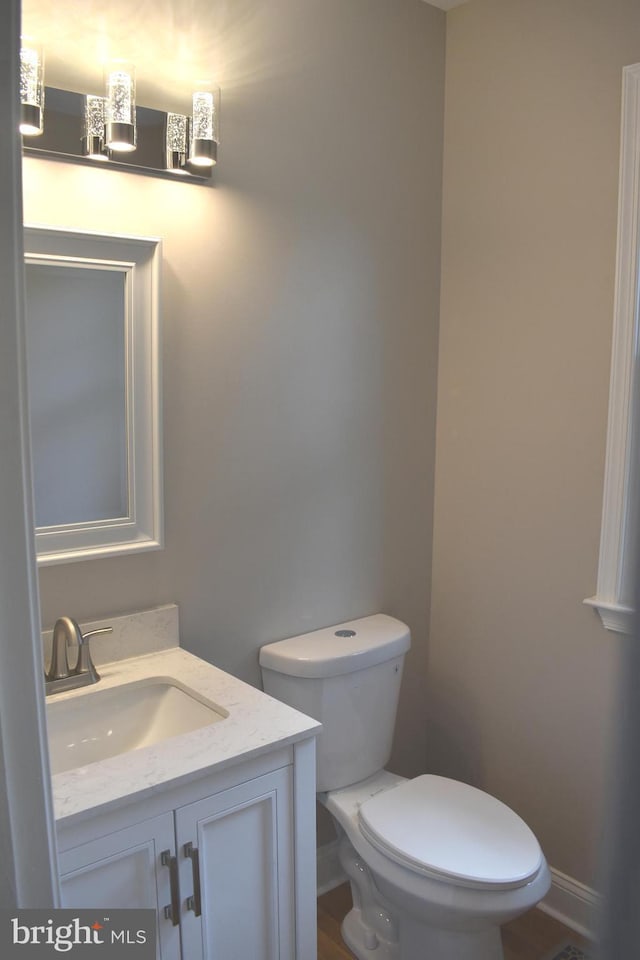 2008 Coast Guard Dr, Stafford, VA 22554 - half bath featuring toilet and vanity
