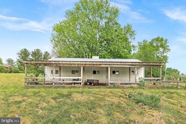 view of rear view of house
