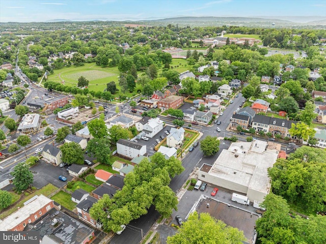 21 W Pall Mall St, Winchester, VA 22601 - aerial overview of property's location with nearby suburban area