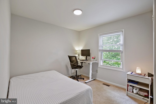 1218 Summerfield Dr, Herndon, VA 20170 - bedroom with light colored carpet and baseboards