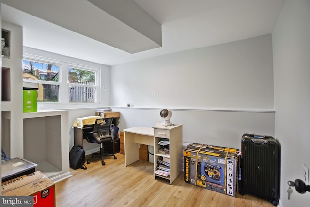 1218 Summerfield Dr, Herndon, VA 20170 - office featuring hardwood / wood-style floors
