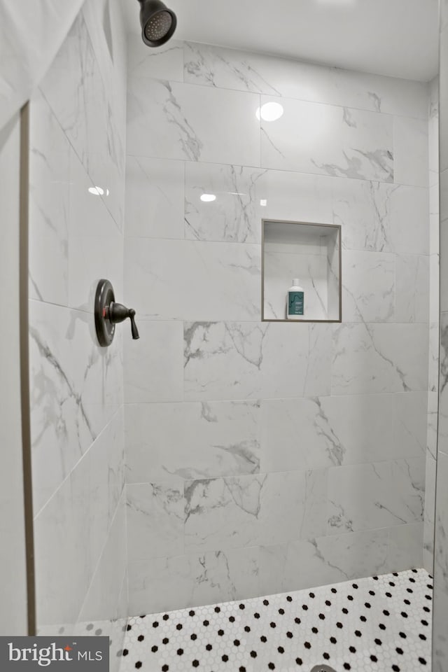 1218 Summerfield Dr, Herndon, VA 20170 - bathroom with tiled shower