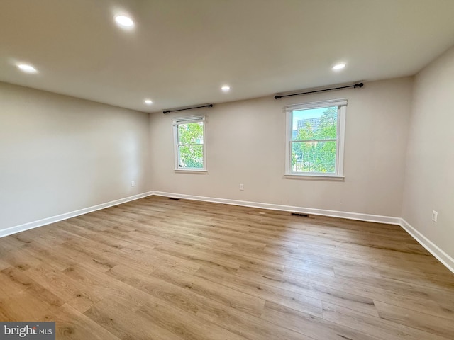 2649 Centennial Ct, Alexandria, VA 22311 - spare room featuring recessed lighting, baseboards, and wood finished floors