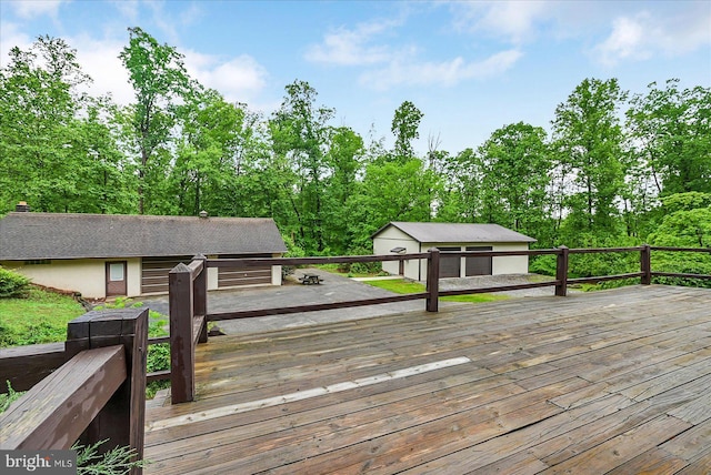 540 Bremer Rd, Dover, PA 17315 - deck with an outbuilding