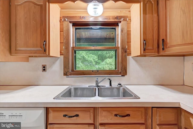540 Bremer Rd, Dover, PA 17315 - kitchen with a sink, light countertops, and dishwasher