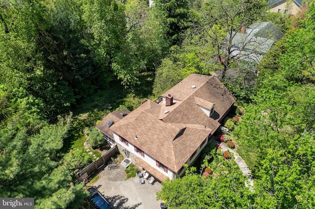 view of subject property