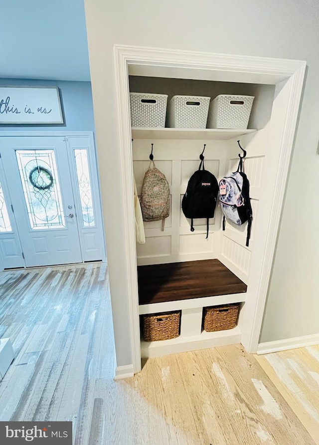 1241 Ridge Rd, Feasterville Trevose, PA 19053 - mudroom with wood finished floors