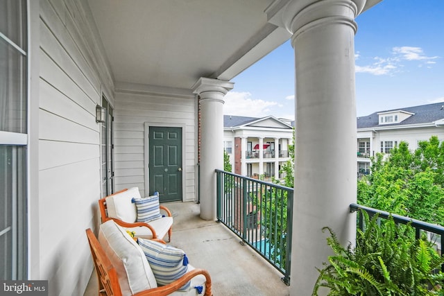 23 Arch Pl Unit 475, Gaithersburg, MD 20878 - view of balcony