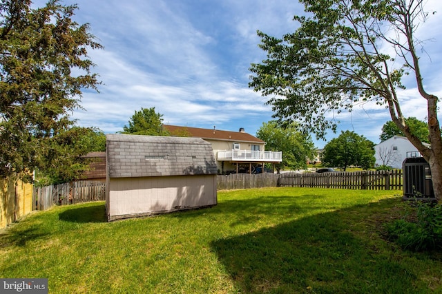 10703 Moray Ct, Cheltenham, MD 20623 - view of yard featuring a storage unit and an outbuilding