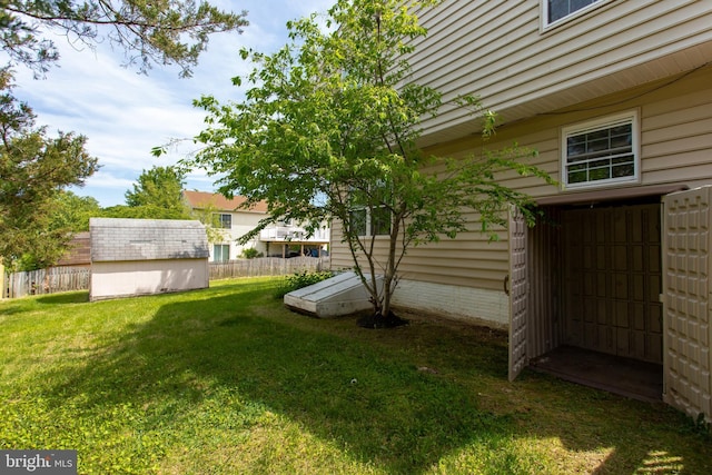 10703 Moray Ct, Cheltenham, MD 20623 - view of yard with a storage unit and an outdoor structure