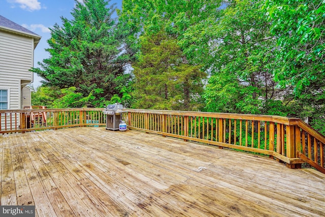 12630 Garry Glen Dr, Bristow, VA 20136 - deck with area for grilling