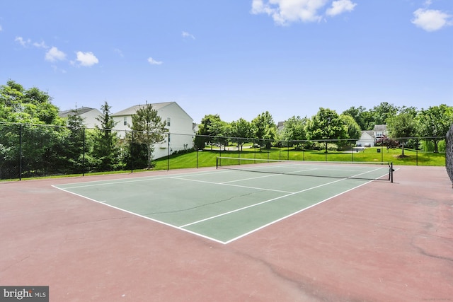 12630 Garry Glen Dr, Bristow, VA 20136 - view of tennis court with community basketball court and fence