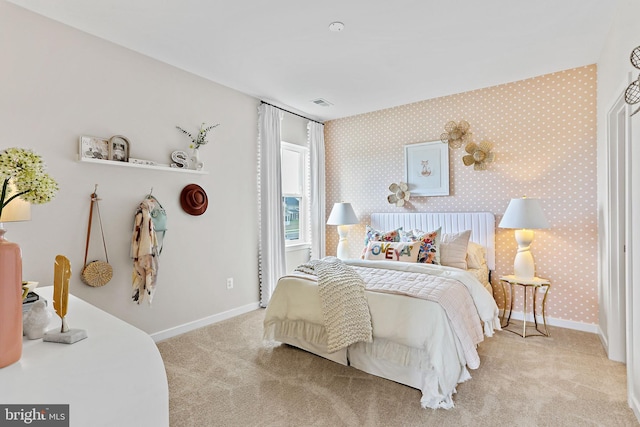 LOT484 Mountain Laurel Blvd Ashton, Unit Ashton, Ranson, WV 25438 - bedroom with baseboards, carpet flooring, and wallpapered walls