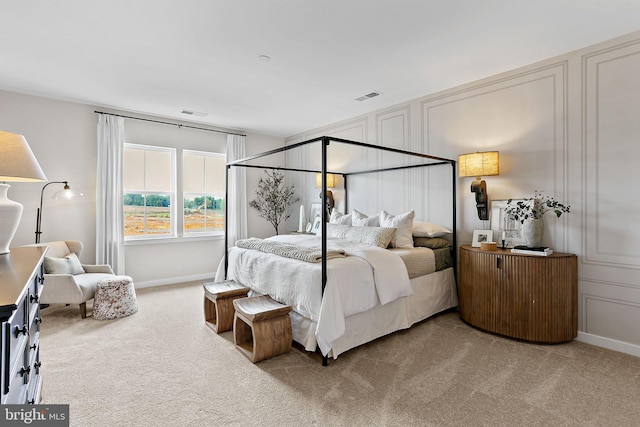 LOT484 Mountain Laurel Blvd Ashton, Unit Ashton, Ranson, WV 25438 - bedroom featuring baseboards, light carpet, a decorative wall, and visible vents