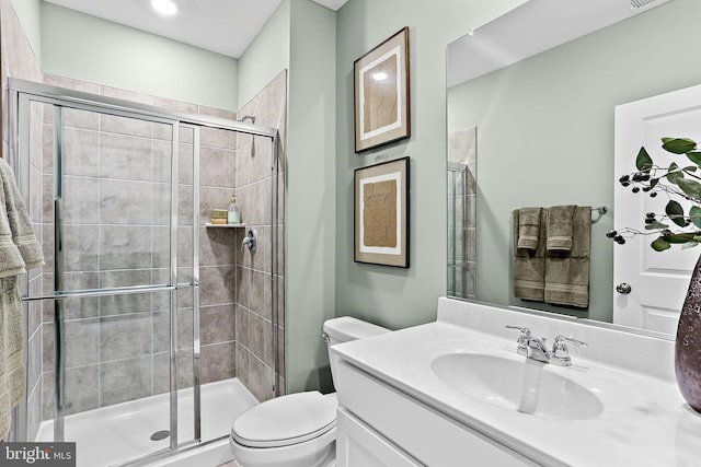 LOT484 Mountain Laurel Blvd Ashton, Unit Ashton, Ranson, WV 25438 - full bathroom featuring vanity, toilet, and a shower stall
