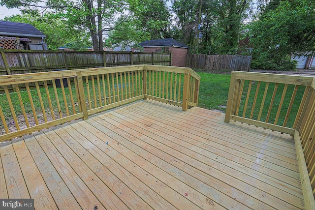7004 Alden Rd, Pikesville, MD 21208 - view of deck