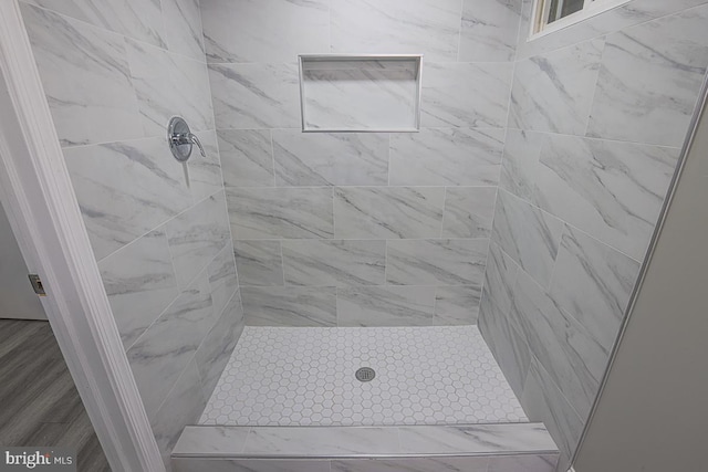 7004 Alden Rd, Pikesville, MD 21208 - full bath with a tile shower