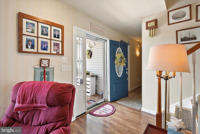 38967 Willow Ln, Fenwick Island, DE 19944 - entryway with wood finished floors