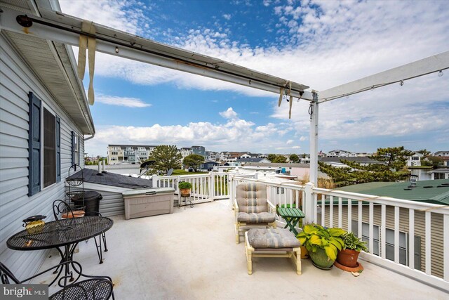 38967 Willow Ln, Fenwick Island, DE 19944 - view of balcony
