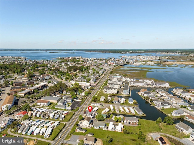 38967 Willow Ln, Fenwick Island, DE 19944 - aerial view of property's location featuring a large body of water and nearby suburban area