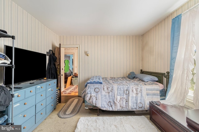 309 N N Morris St, Shippensburg, PA 17257 - bedroom featuring wallpapered walls and carpet