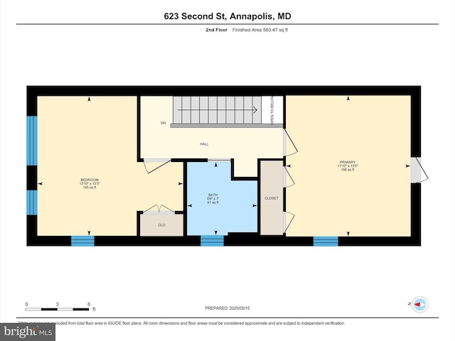 623 Second St, Annapolis, MD 21403 - property floor plan