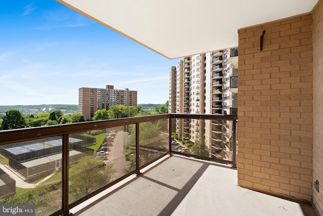 307 Yoakum Pkwy Unit 821, Alexandria, VA 22304 - balcony with a view of city