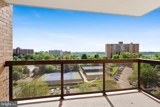 307 Yoakum Pkwy Unit 821, Alexandria, VA 22304 - balcony featuring a city view