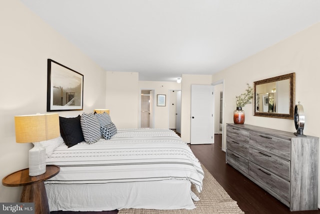 307 Yoakum Pkwy Unit 821, Alexandria, VA 22304 - bedroom with dark wood finished floors