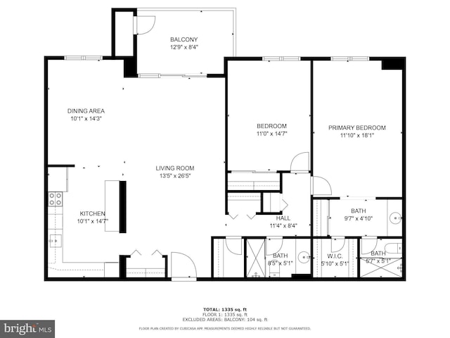307 Yoakum Pkwy Unit 821, Alexandria, VA 22304 - room layout