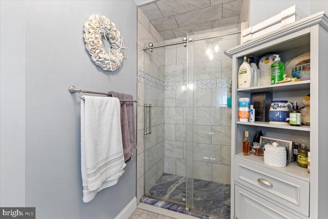 15 Sutton Pl, Helmetta, NJ 08828 - full bathroom featuring a shower stall