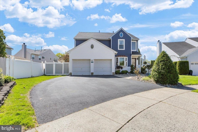 15 Sutton Pl, Helmetta, NJ 08828 - traditional-style house featuring fence, an attached garage, and driveway