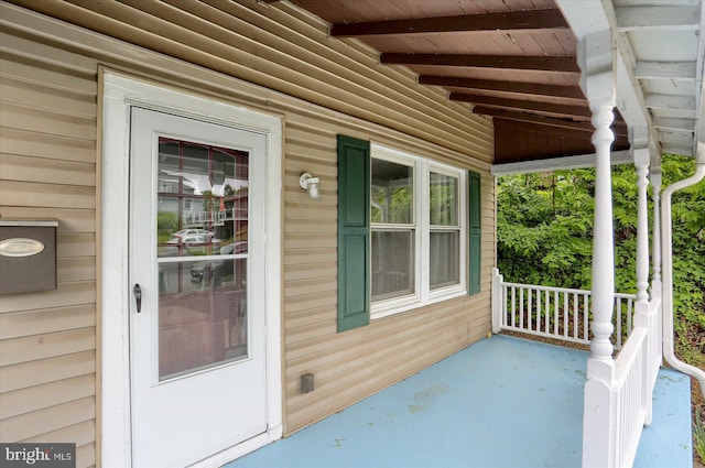 235 Wyoming Ave, Enola, PA 17025 - view of exterior entry with a porch