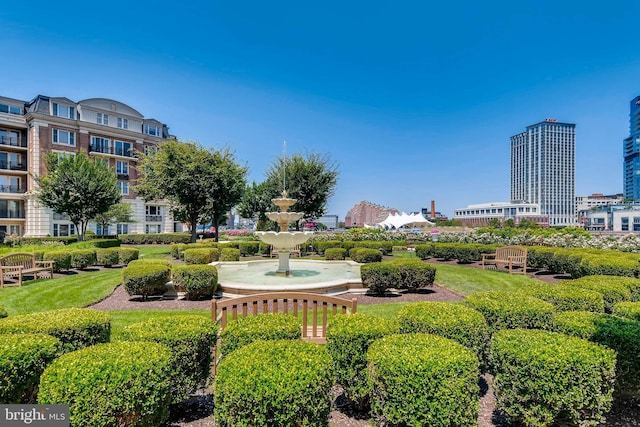 view of property's community