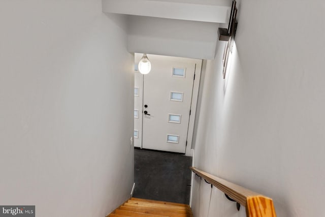 10 Mccready Aly, Lambertville, NJ 08530 - stairway featuring wood finished floors