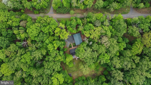 aerial view of property's location