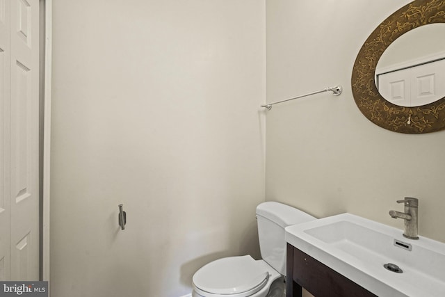 5823 Field Pl NE, Washington, DC 20019 - bathroom featuring toilet and vanity