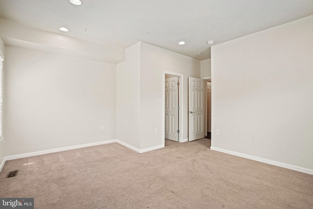 5823 Field Pl NE, Washington, DC 20019 - empty room with carpet, baseboards, and recessed lighting