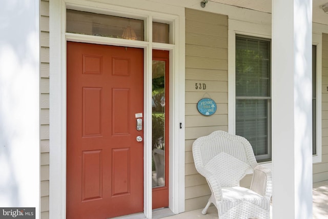 53 Willow Oak Ave Unit 53D, Ocean View, DE 19970 - doorway to property featuring a porch