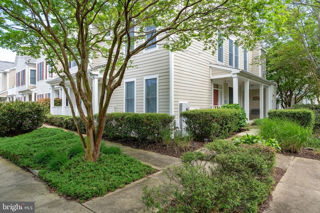 53 Willow Oak Ave Unit 53D, Ocean View, DE 19970 - view of home's exterior with a porch