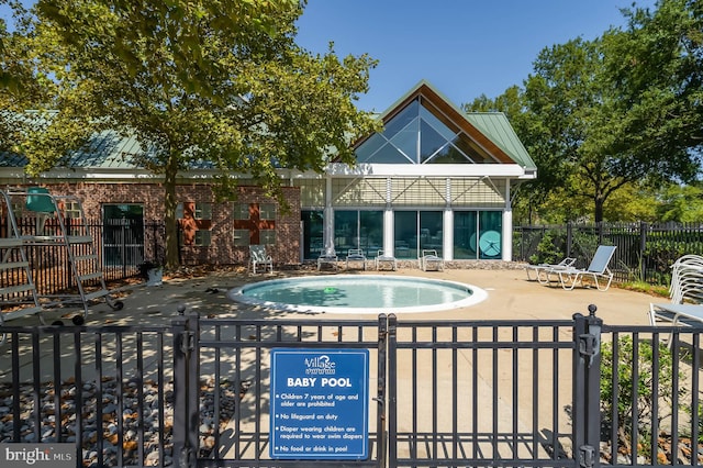 53 Willow Oak Ave Unit 53D, Ocean View, DE 19970 - view of pool with fence and a patio