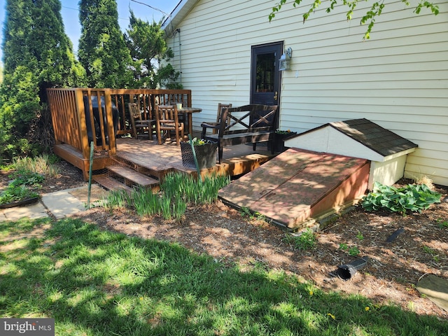 view of deck