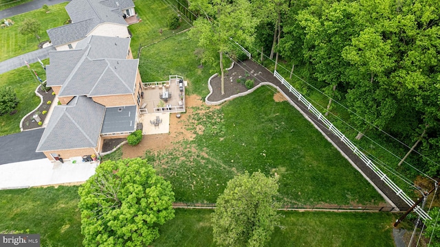 view of subject property