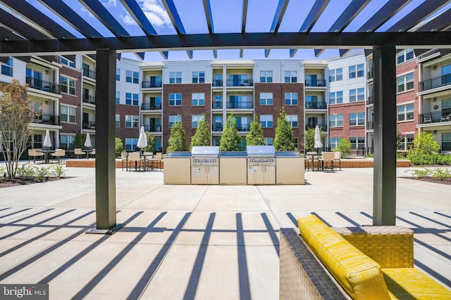 10755 Fairgrounds Dr Unit 320, Fairfax, VA 22030 - view of patio featuring area for grilling