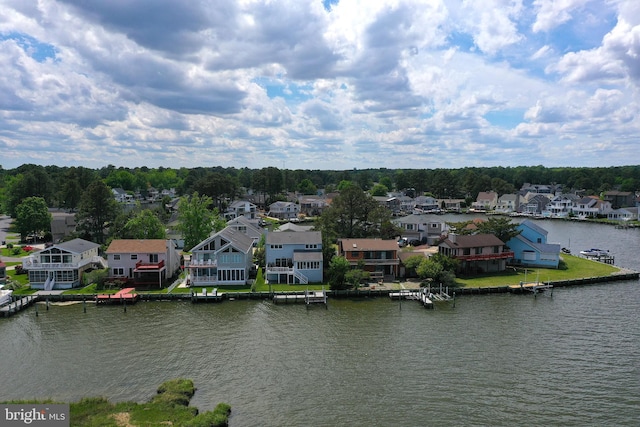 10 Riverside Ct, Ocean Pines, MD 21811 - aerial view of residential area with a large body of water