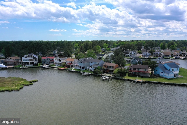 10 Riverside Ct, Ocean Pines, MD 21811 - aerial view of residential area with a nearby body of water